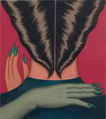 Julie Curtiss, Second Thought, 2017, acrylic and oil on canvas