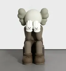 Kaws, COMPANION (PASSING THROUGH), 2011, painted bronze