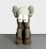 Kaws, COMPANION (PASSING THROUGH), 2011, painted bronze