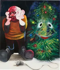 Cheyenne Julien, Untitled, 2017, oil on canvas