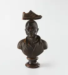 Cameroon Study by Kehinde Wiley, 2010, bronze with dark brown patina, sold Nov 2019