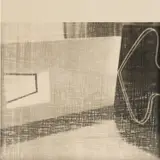 Rebecca H. Quaytman, Distracting Distance, Chapter 16, 2010, silkscreen and gesso on wood
