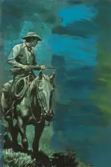 Richard Prince, Untitled (Cowboy), 2012, inkjet and acrylic on canvas