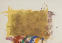 Albert Irvin, Untitled, watercolour 56 x 79cm