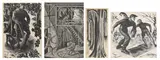 Eric Ravilious, Untitled, 'Doctor Faustus Conjuring Mephistopheles' woodcut image 17.5 x 12.5cm