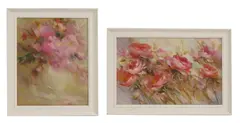 Michael Babichev, Untitled, oil on board 40 x 60cm and 50 x 40cm respectively (2)