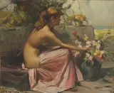 Richard Durando Togo, Untitled, oil on canvas 54 x 65cm