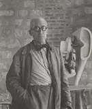 Willy Maywald, Untitled, 'Le Corbusier' gelatin silver print
