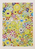 Untitled by Takashi Murakami, 'An Homage to Monogold' lithograph in colours, sold Aug 2024