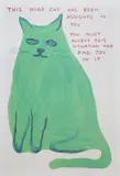 David Shrigley, Untitled, 2022 offset lithograph in colours