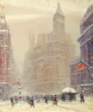Johann Berthelsen, Beginning of Broadway - Standard Oil Building
