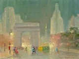 Johann Berthelsen, Washington Square Park