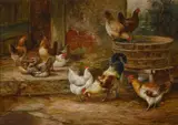 Arthur Fitzwilliam Tait, Barnyard Fowl