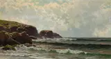 Alfred Thompson Bricher, Coastline at midday