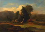 George Inness, Old Mill: Cottage in the Berkshire Hills