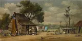 William Aiken Walker, Southern sharecropper cabin