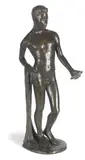 Richmond Barthé, Black Narcissus, 1929, patinated bronze with dark olive brown patina