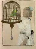 Sarah Stilwell Weber, Two Pollies, oil on canvas