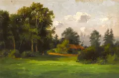 Annie Harmon, Golden Gate Park, San Francisco, oil on canvas