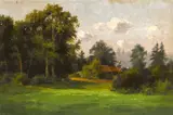 Annie Harmon, Golden Gate Park, San Francisco, oil on canvas