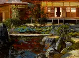 Theodore Wores, Garden of Kinkakuji in Kyoto