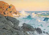 Paul Dougherty, Summer afternoon, circa 1921, oil on canvas