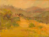 Selden Connor Gile, Fence along a hillside