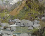 Elmer Wachtel, A canyon wash