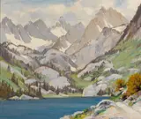 Alfred R. Mitchell, High Sierra lake