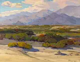 Fred Grayson Sayre, Desert floor, Indio, California