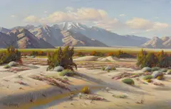 Nature's charm by Paul Grimm, oil on canvas, sold May 2012