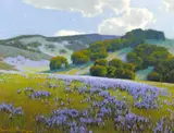 Dennis Doheny, Cool colors of spring, 2001, oil on canvas