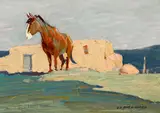 Oscar E. Berninghaus, Little burro