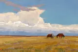 Maynard Dixon, Clouds and prairie