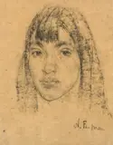 Nicolai Fechin, Portrait of Rowena Martinez Myers
