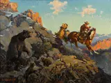 Olaf Wieghorst, Trouble on the trail