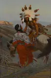 Remington Schuyler, A parting promise, oil on canvas