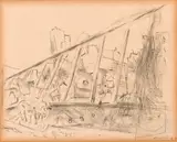John Marin, View from Brooklyn Bridge 1944