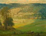 Alexis Jean Fournier, The Valley, East Aurora, N.Y., oil on canvas