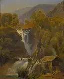 Worthington Whittredge, A waterfall