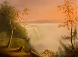 Rembrandt Peale, Niagara Falls, oil on canvas