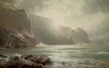 William Trost Richards, Cornish coastline