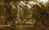 (n & a) John Frederick Kensett, Windsor Park, oil on canvas