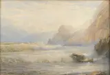 William Trost Richards, Crashing waves