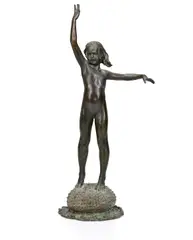Edward Berge, Sea Nymph, bronze
