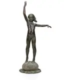 Edward Berge, Sea Nymph, bronze