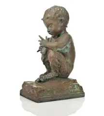 Forest Faun by Edith Barretto Stevens Parsons, bronze, sold Nov 2011