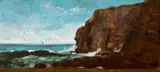 John Bradley Hudson, Jr., Whitehead - Cushing Island, oil on panel