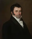 Louis Dulongpré, Portrait of Edouard Martial Leprohan, oil on canvas