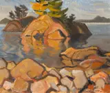 Henry George Glyde, Quiet Corner, Pender Island B.C.